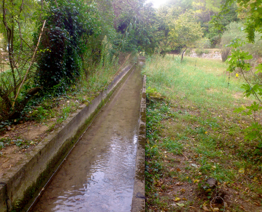 entretiens espaces naturels -nettoyage du cours d'eau